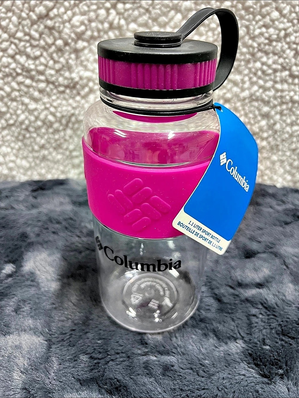 Columbia 1.1 Liter / 37.2 fl oz BPA-Free Water Bottle NWT